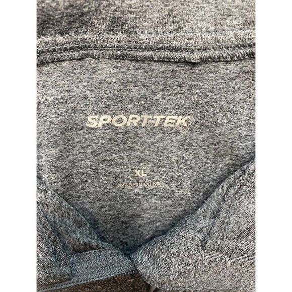 Sport-Tek Sport-Wick Fleece Jacket Women's XL Gray Zip Long-Sleeve Stretch NWOT - Picture 9 of 10